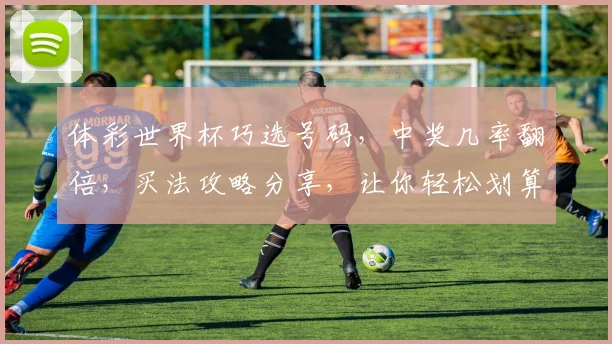 体彩世界杯巧选号码，中奖几率翻倍，买法攻略分享，让你轻松划算购彩