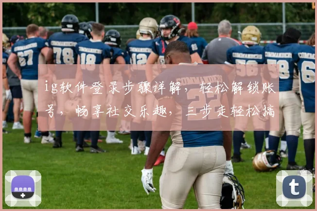 ig软件登录步骤详解，轻松解锁账号，畅享社交乐趣，三步走轻松搞定